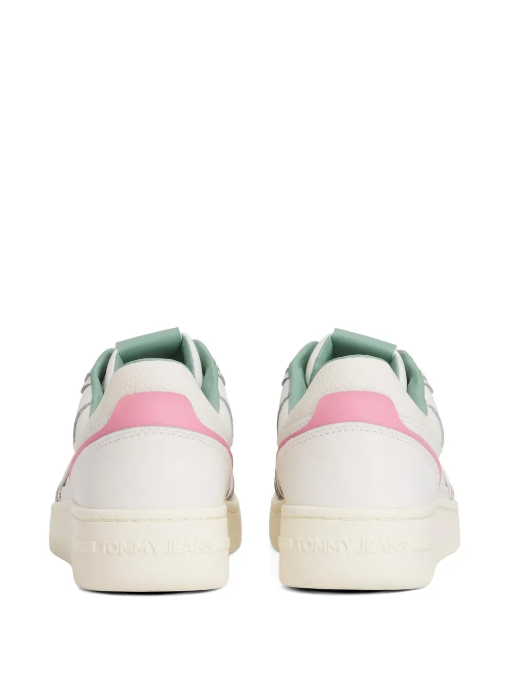 Tommy Hilfiger logo-patch sneakers Wit