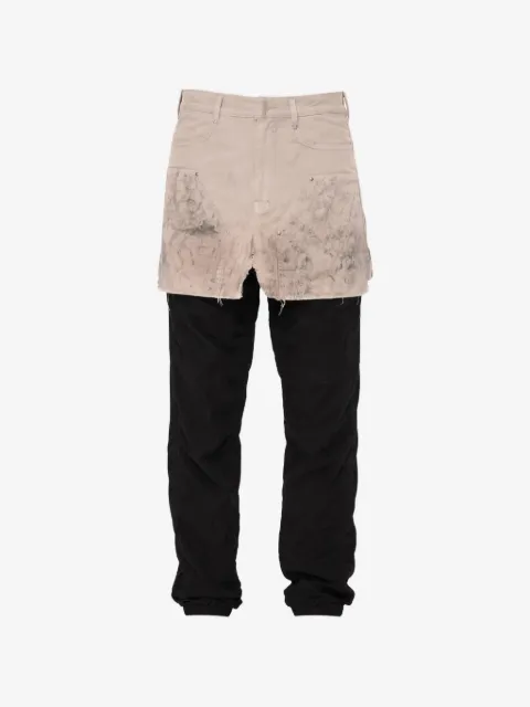 Givenchy double-layered trousers