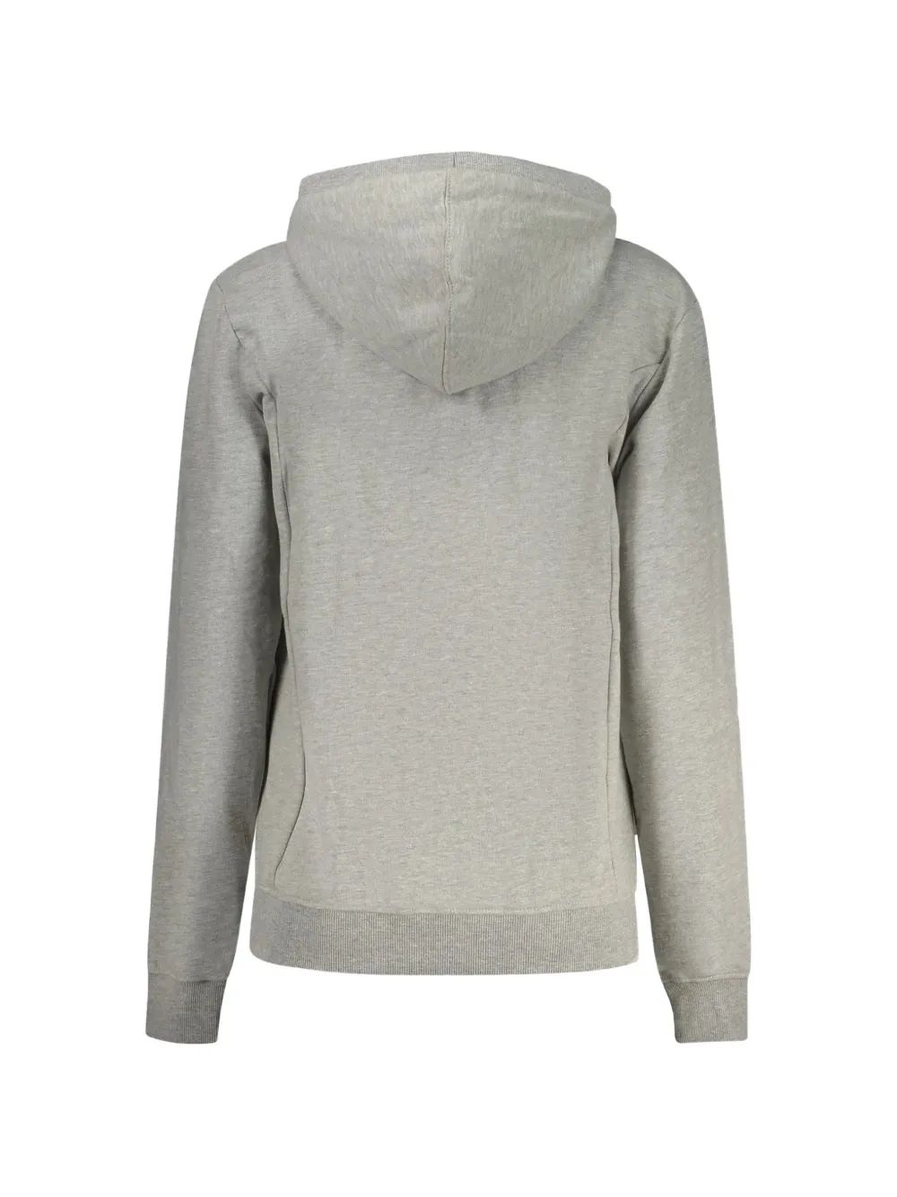 North Sails Hoodie met logoprint en rits Grijs