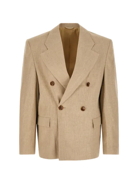 Séfr Donovan double-breasted linen blazer