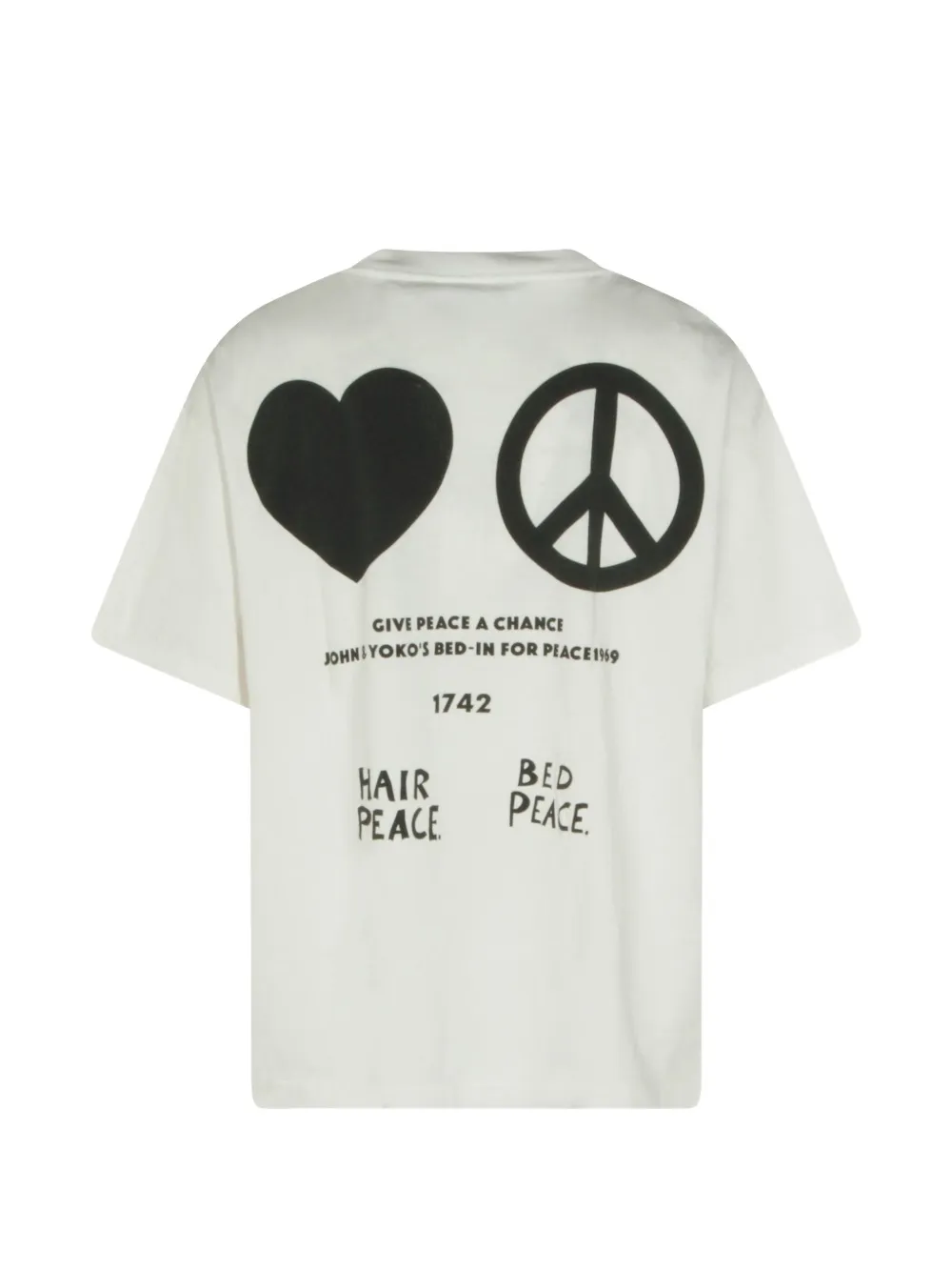 SAINT MXXXXXX T-shirt met grafische print Wit