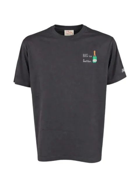 MC2 Saint Barth logo-embroidered T-shirt