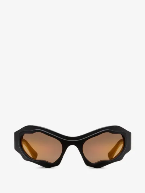 Kuboraum gafas de sol E22 con montura geométrica