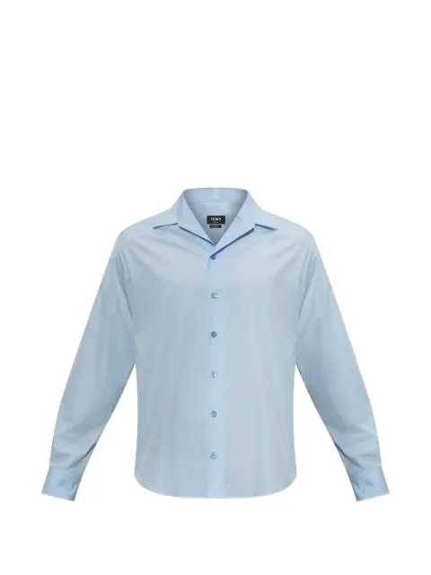 FENDI spread-collar shirt