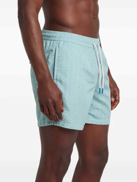 FeFè patterned drawstring swim shorts