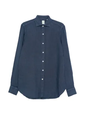 Maison Margiela ロングスリーブ シャツ | ブルー | FARFETCH JP