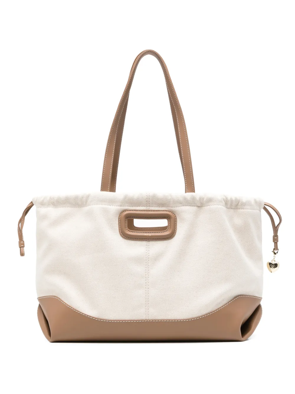 Maje Borsa tote con coulisse - Toni neutri