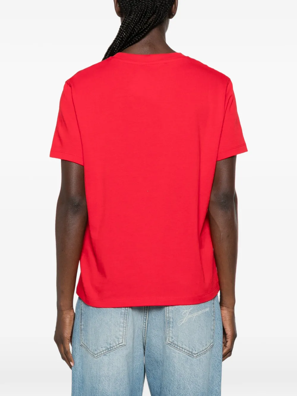 Maje Katoenen T-shirt Rood