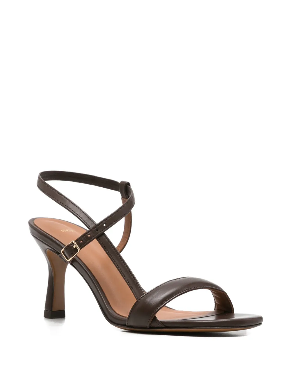 Maje Sandalen met gekruiste bandjes Bruin