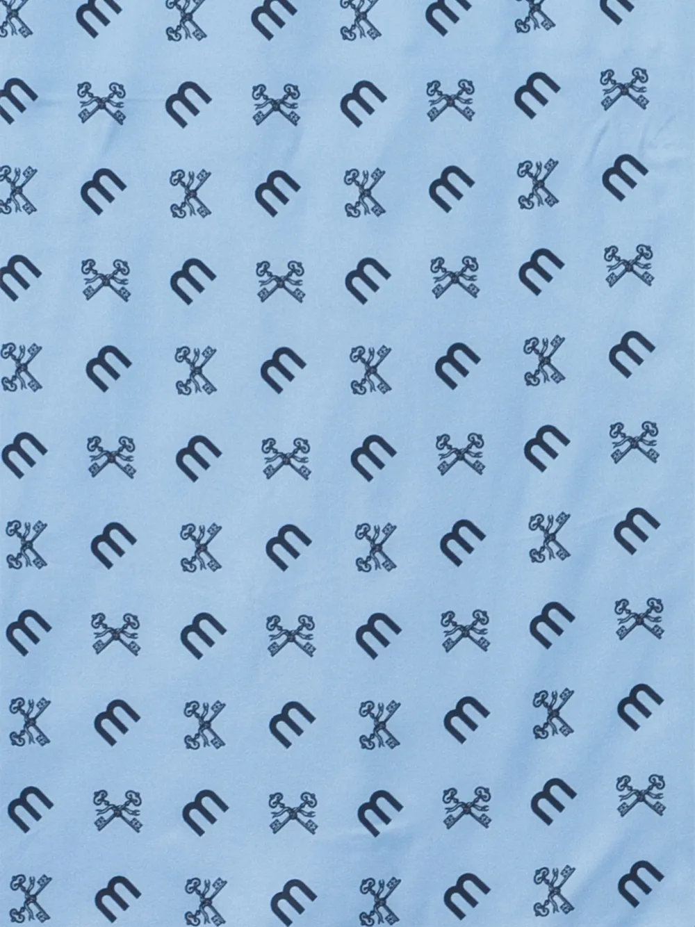 Maje Sjaal met logoprint Wit