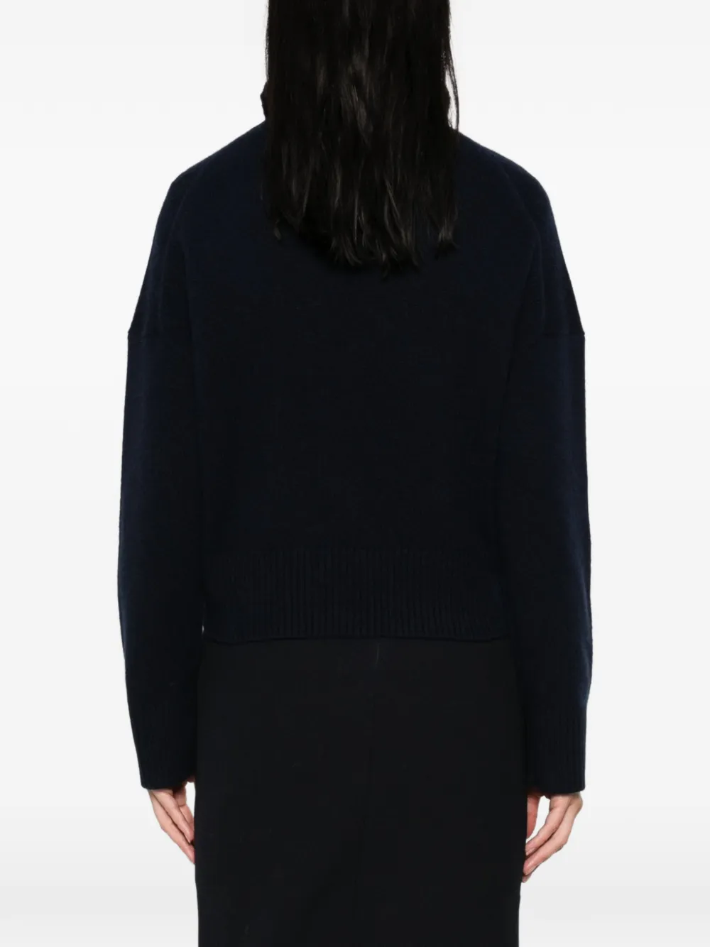 Maje Gebreide coltrui Blauw