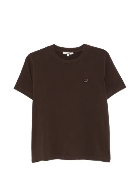 Maje embroidered logo T-shirt