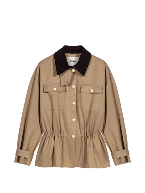 Maje coat with removable lining