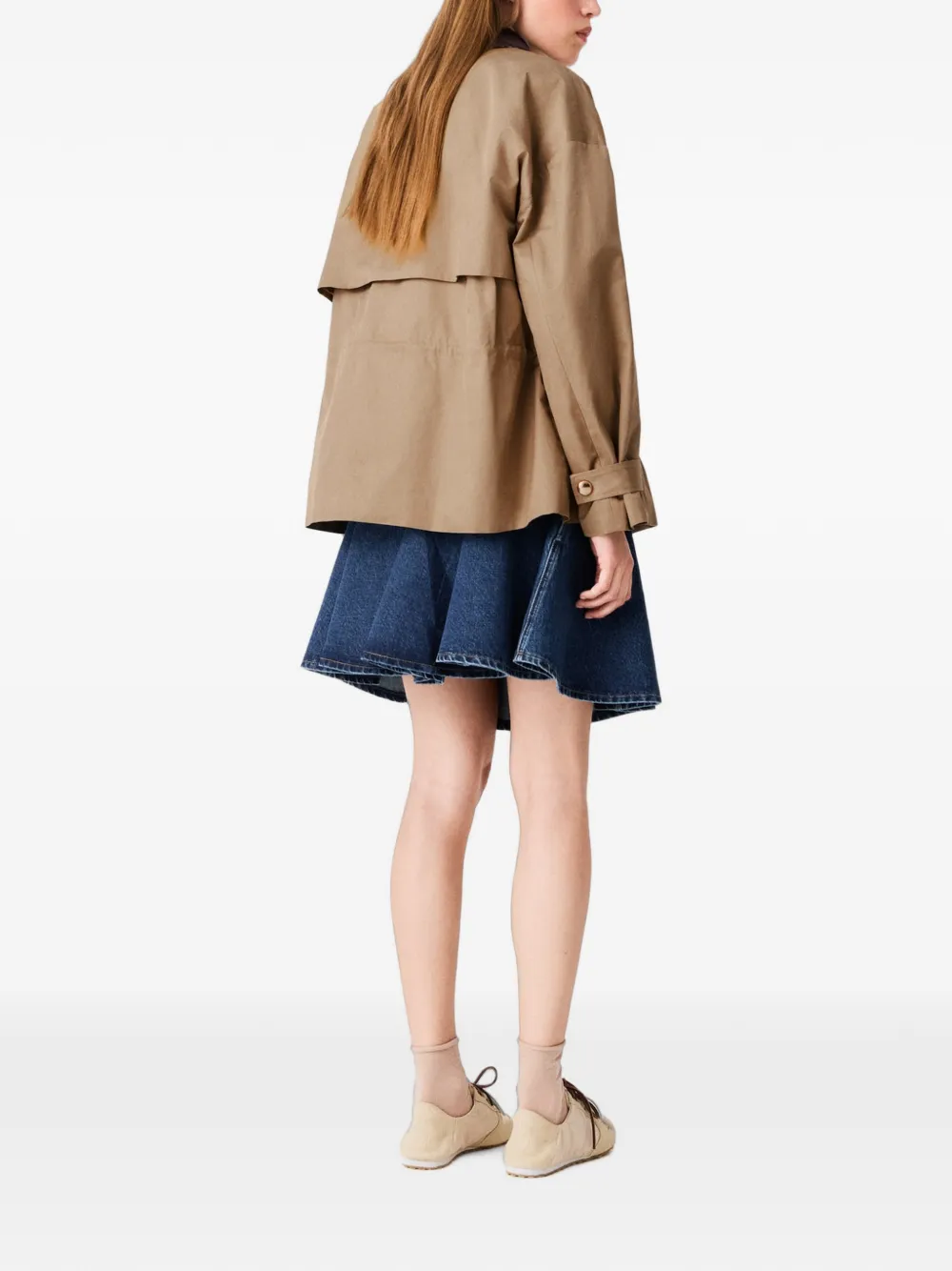 Maje Jas met afneembare voering Beige