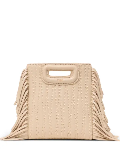 Maje mini M fringed tote bag