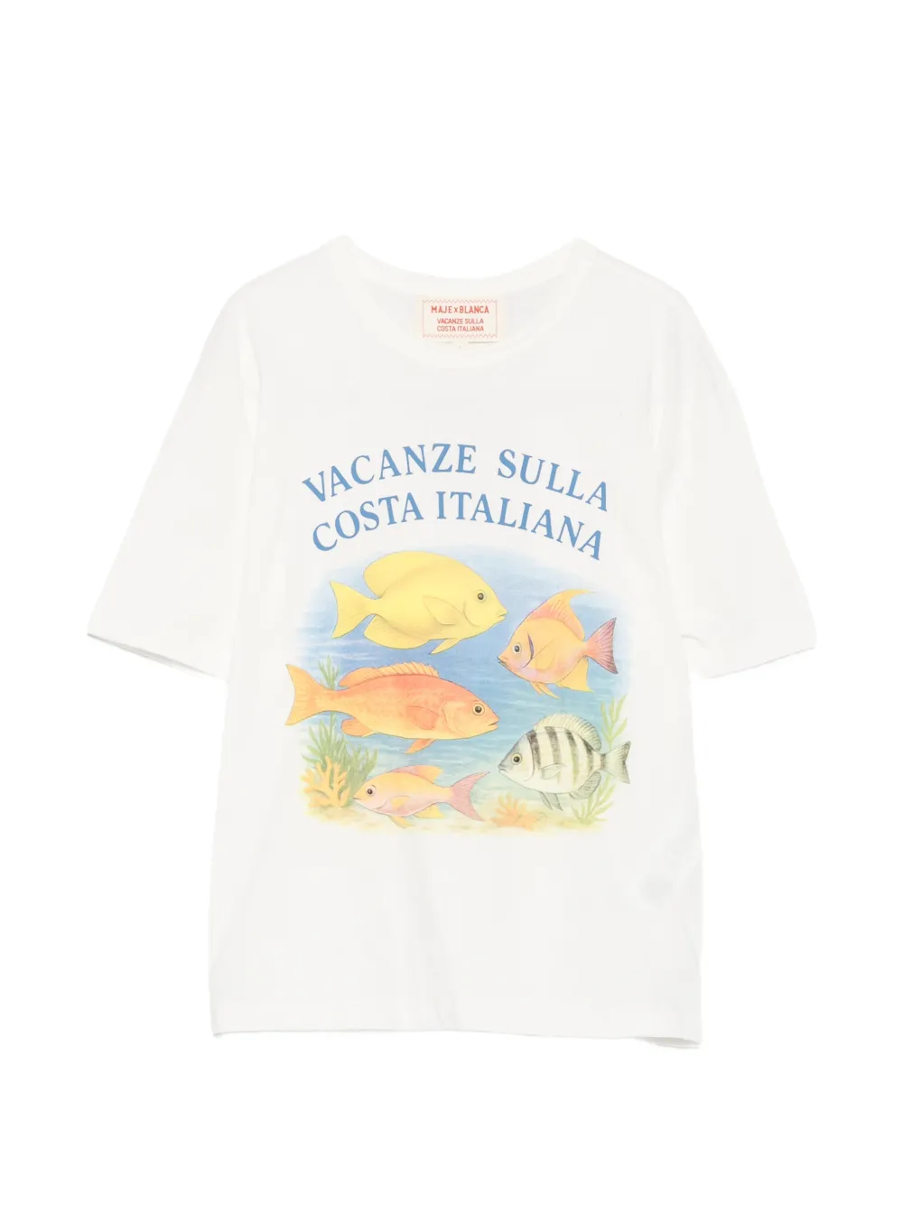 Maje T-shirt con stampa x Blanca - Toni neutri