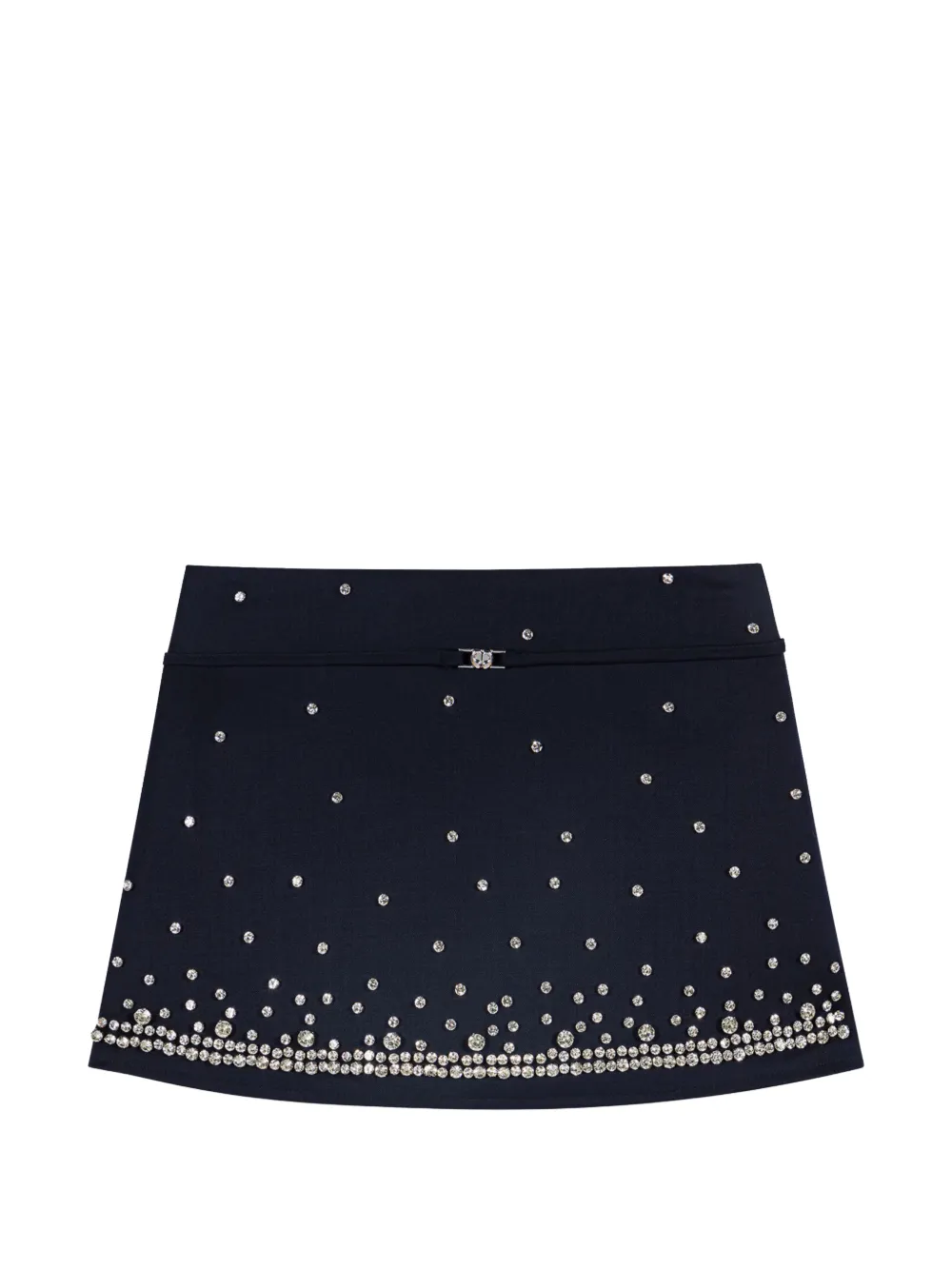 Maje Jarmand midi-plooirok met gespdetail Blauw