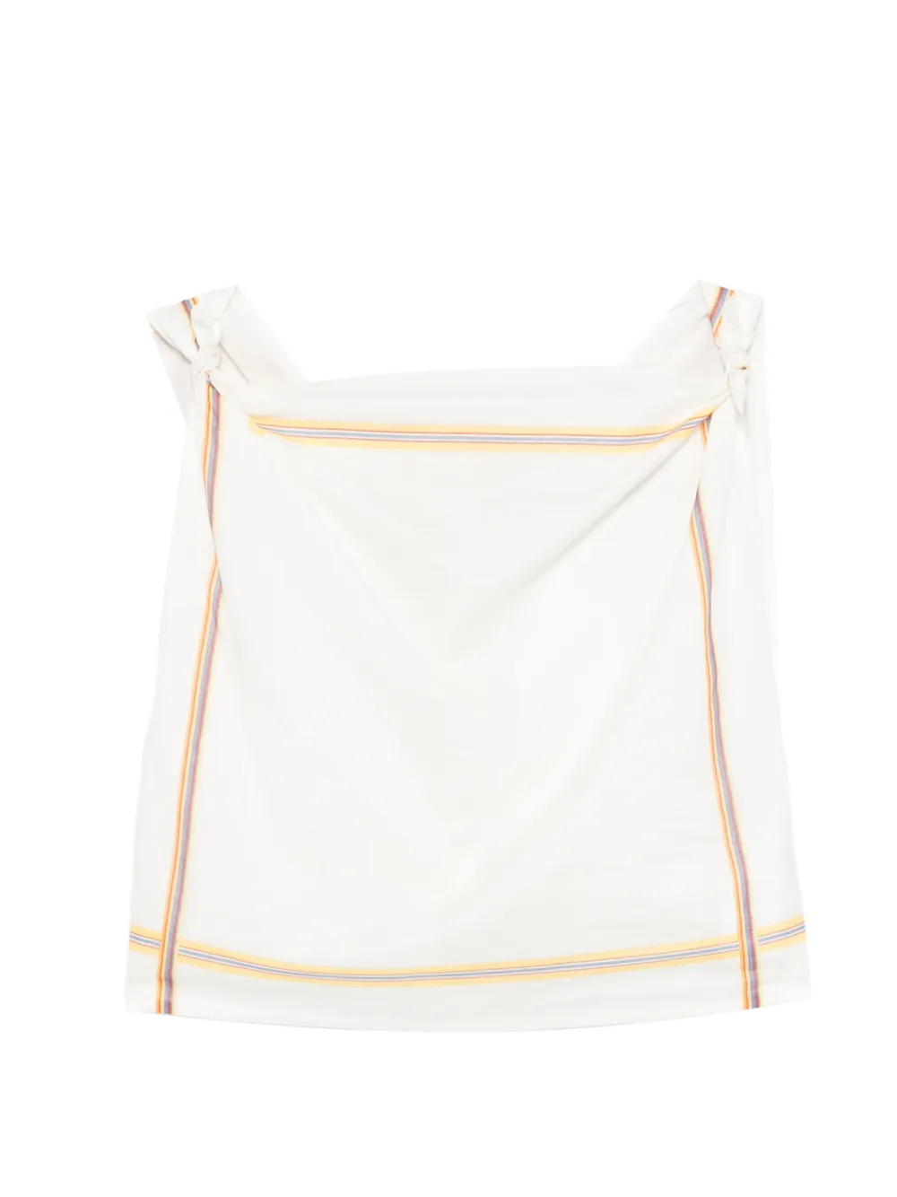 Maje Top a righe - Bianco