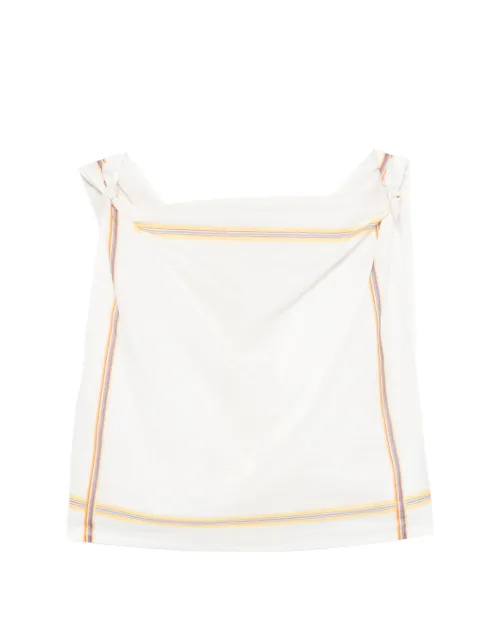 Maje striped backless top