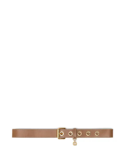 Maje ceinture à détails d'œillets