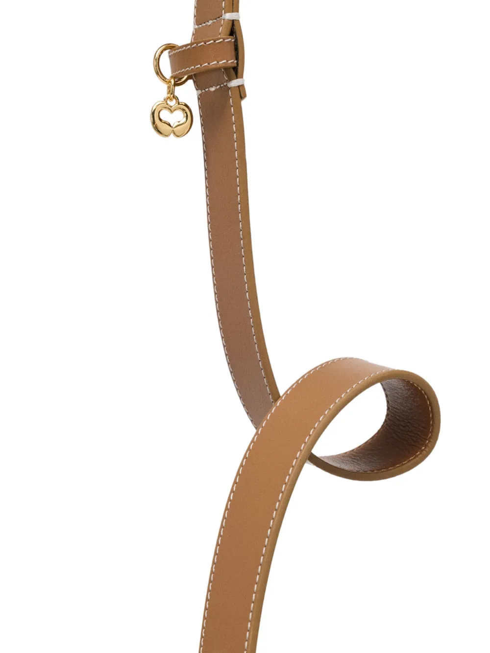 Maje Riem verfraaid met ringlets Bruin