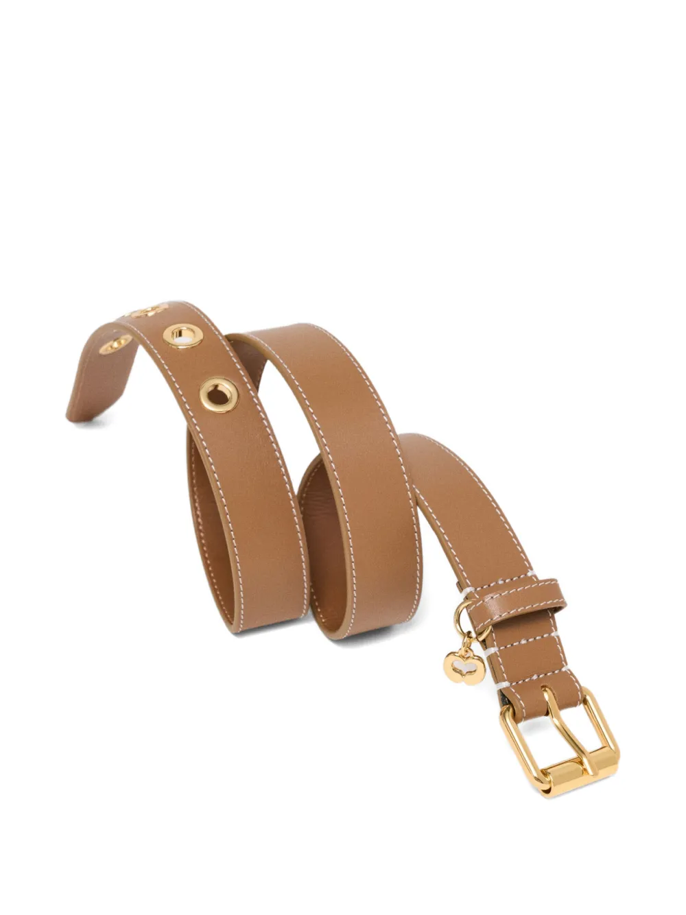 Maje Riem verfraaid met ringlets Bruin