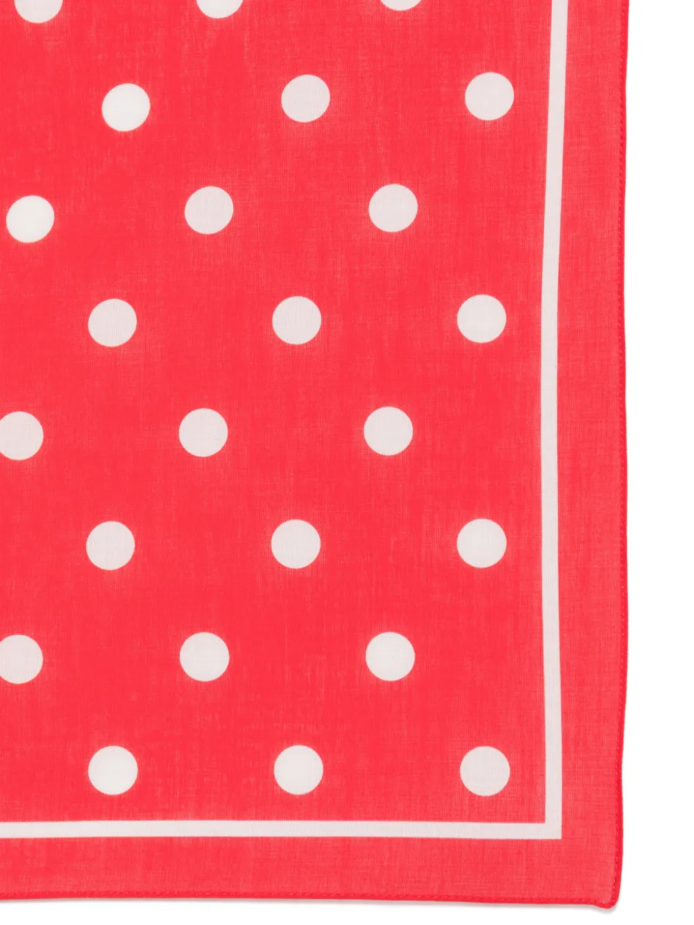 Maje Sjaal met stippen Rood