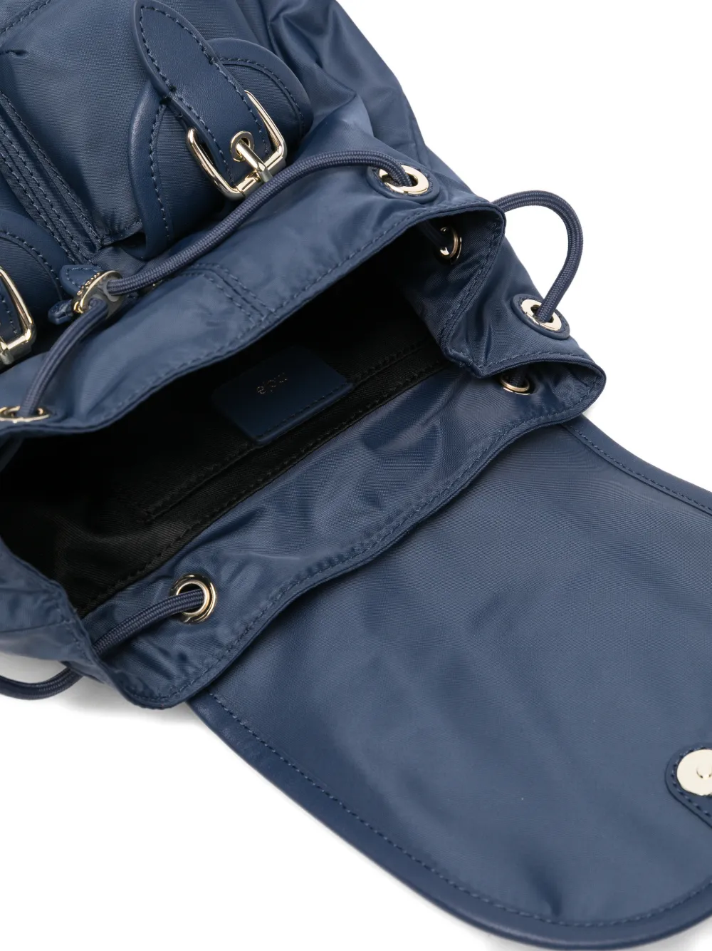 Maje Rugzak met gespdetail Blauw