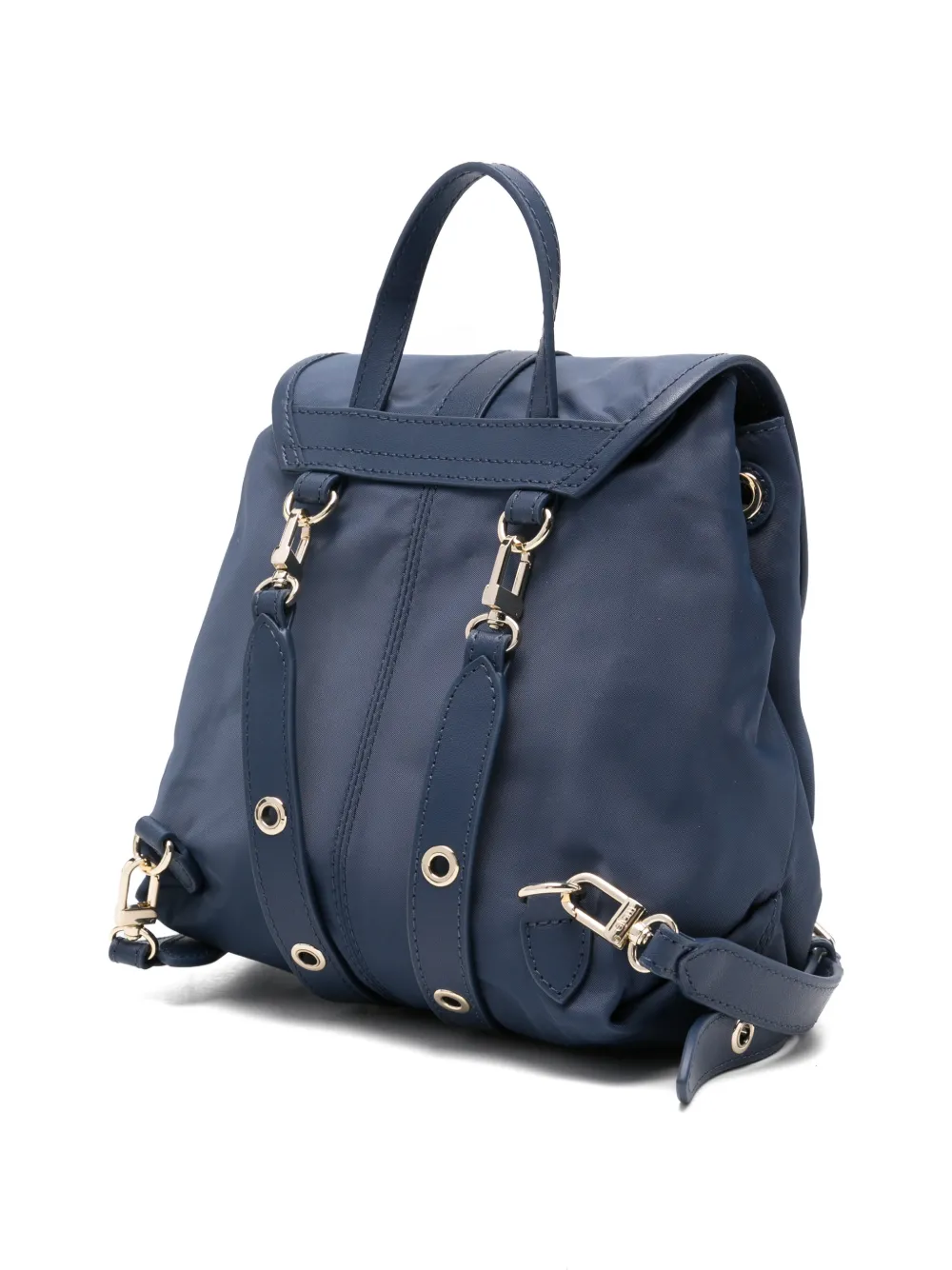 Maje Rugzak met gespdetail Blauw