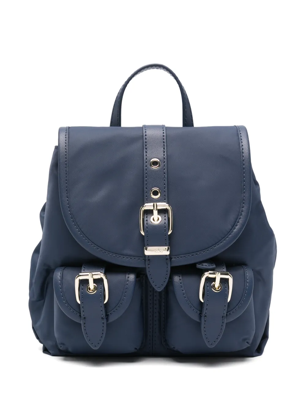 Maje buckle-detail backpack - Blu