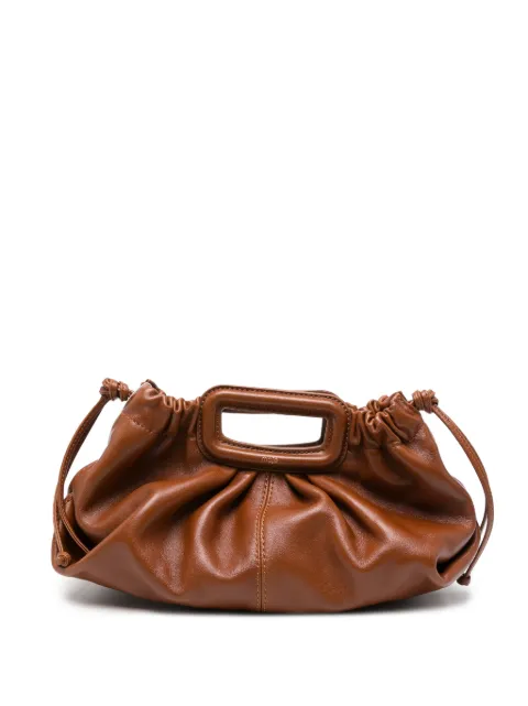 Maje bolsa de mano con detalle fruncido