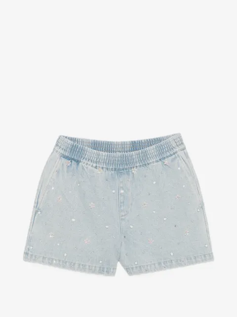 Maje rhinestone-embellished shorts
