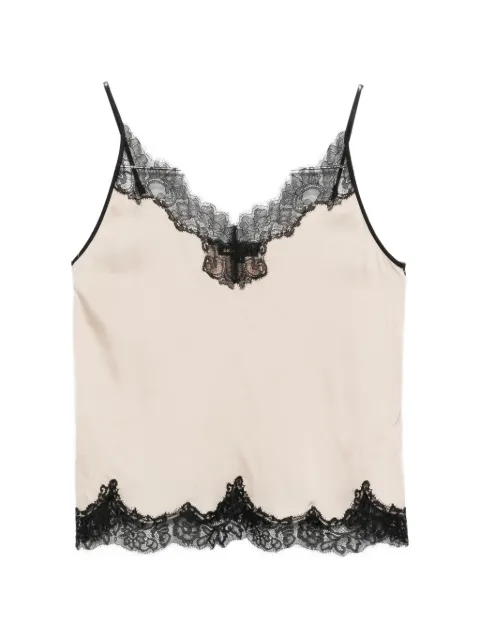 Maje lace-trim top