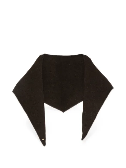 Maje pointed-tip scarf