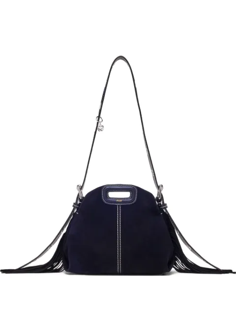 Maje tote con detalle de flecos