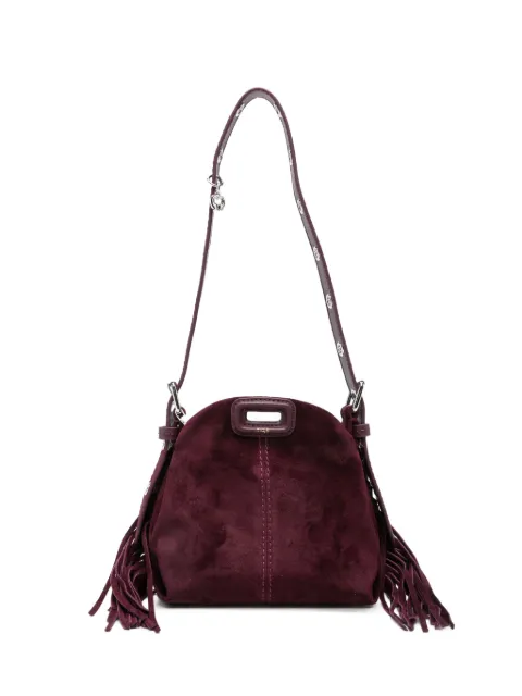 Maje fringe-detail chain-strap mini bag