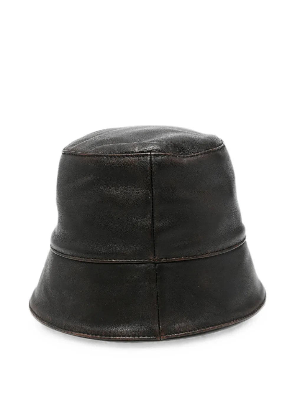 Maje Vissershoed met logopatch Bruin