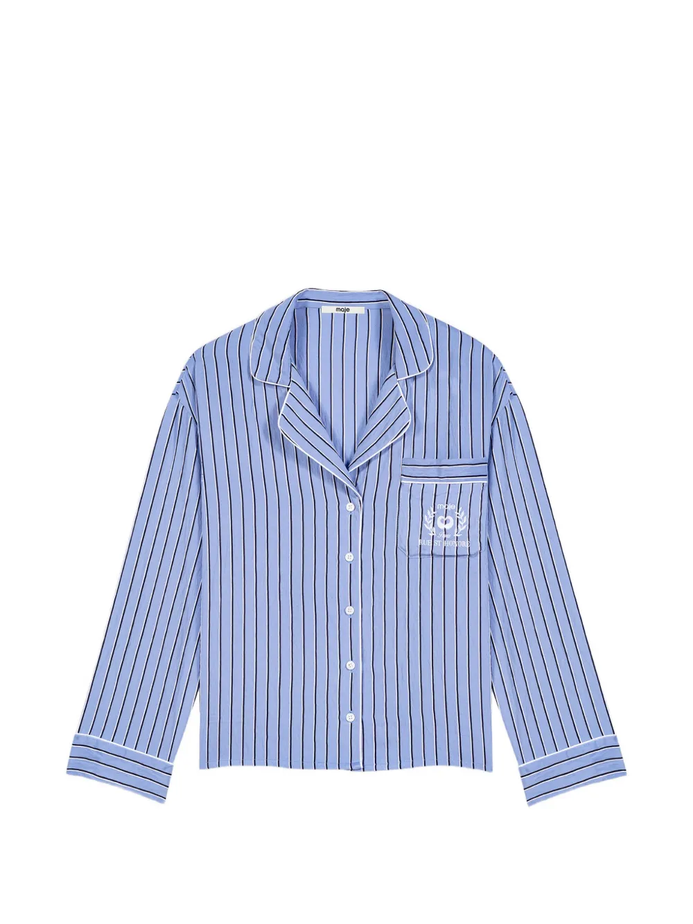 Maje striped shirt - Blu