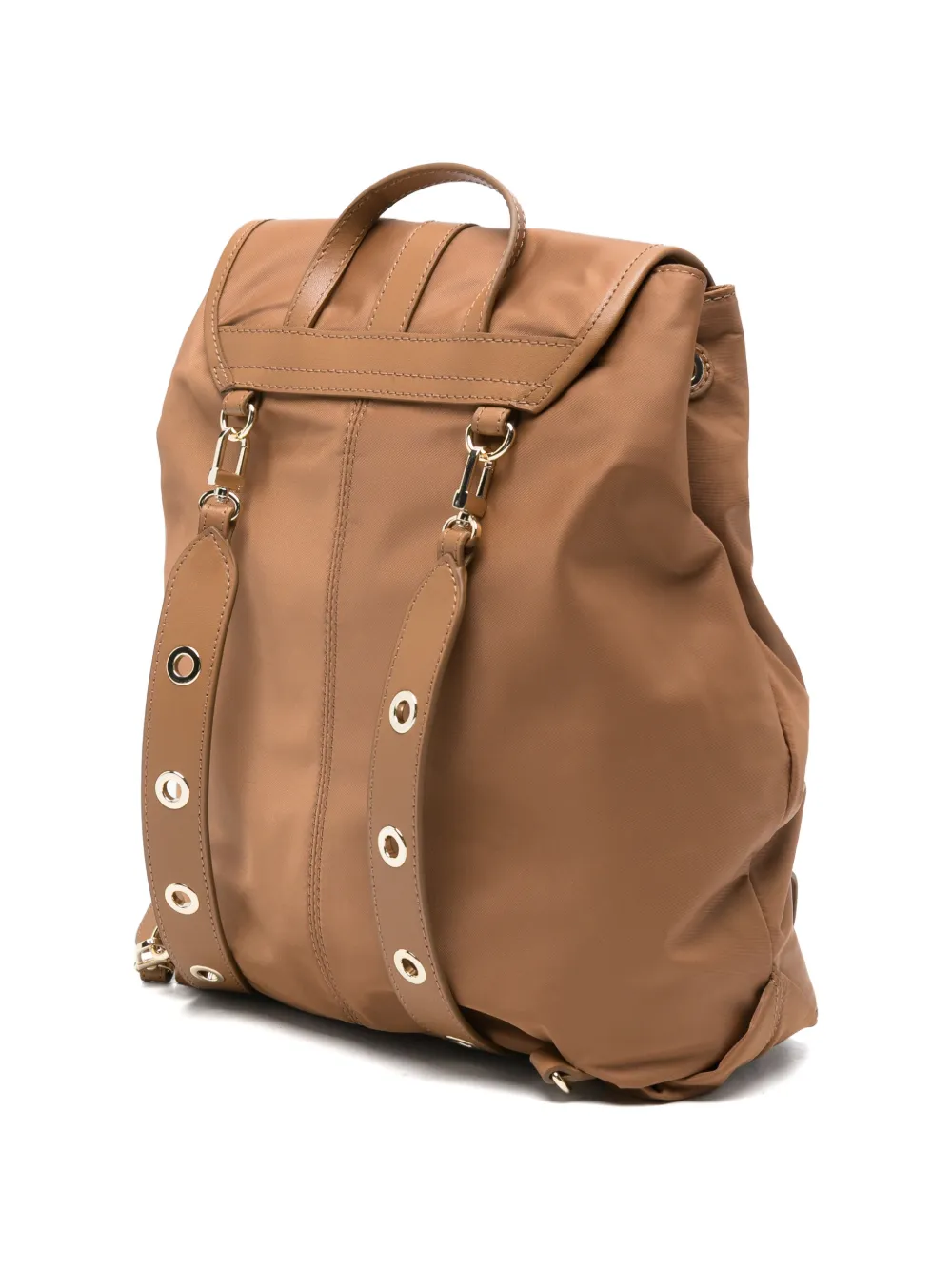 Maje Rugzak met gespdetail Bruin