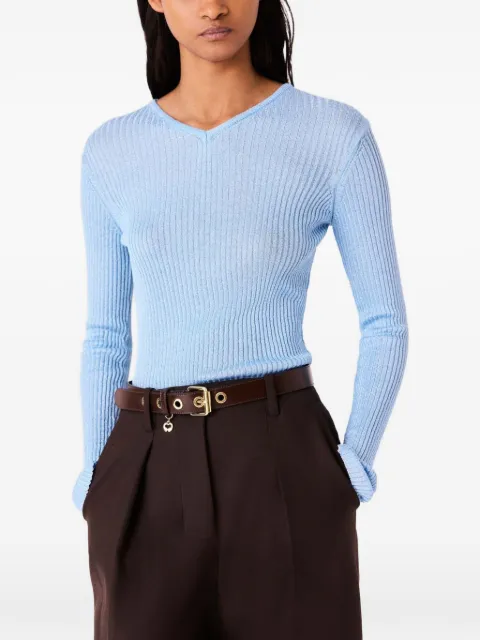 Maje lurex knit jumper