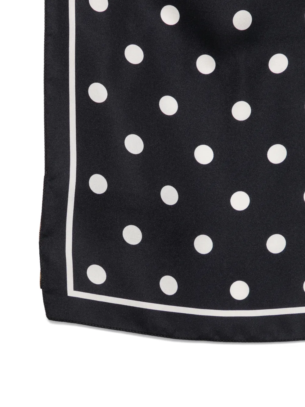 Maje Sjaal met stippen Blauw