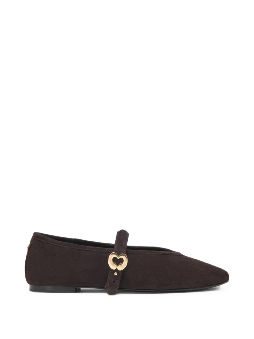 Maje suede ballet flats - Marrone