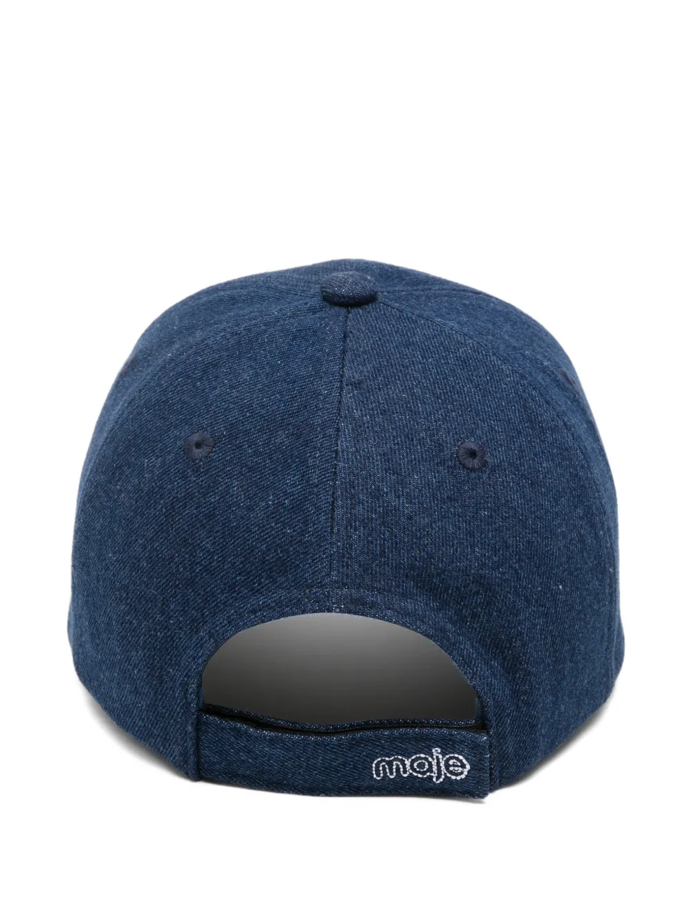 Maje Honkbalpet met geborduurd hart Blauw
