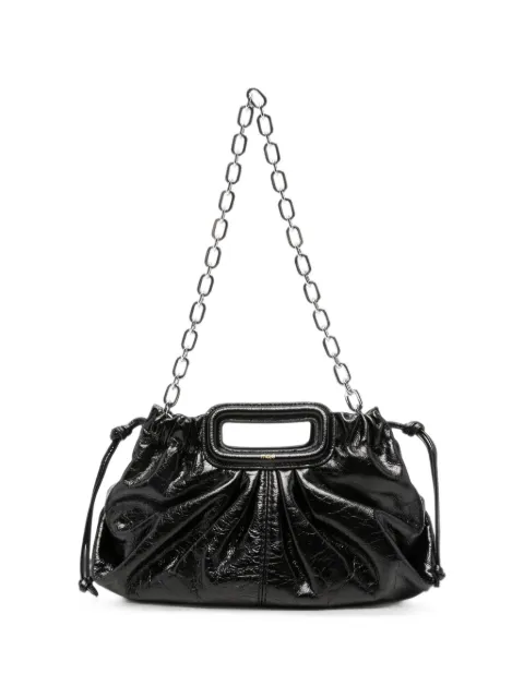 Maje Schultertasche mit Raffung