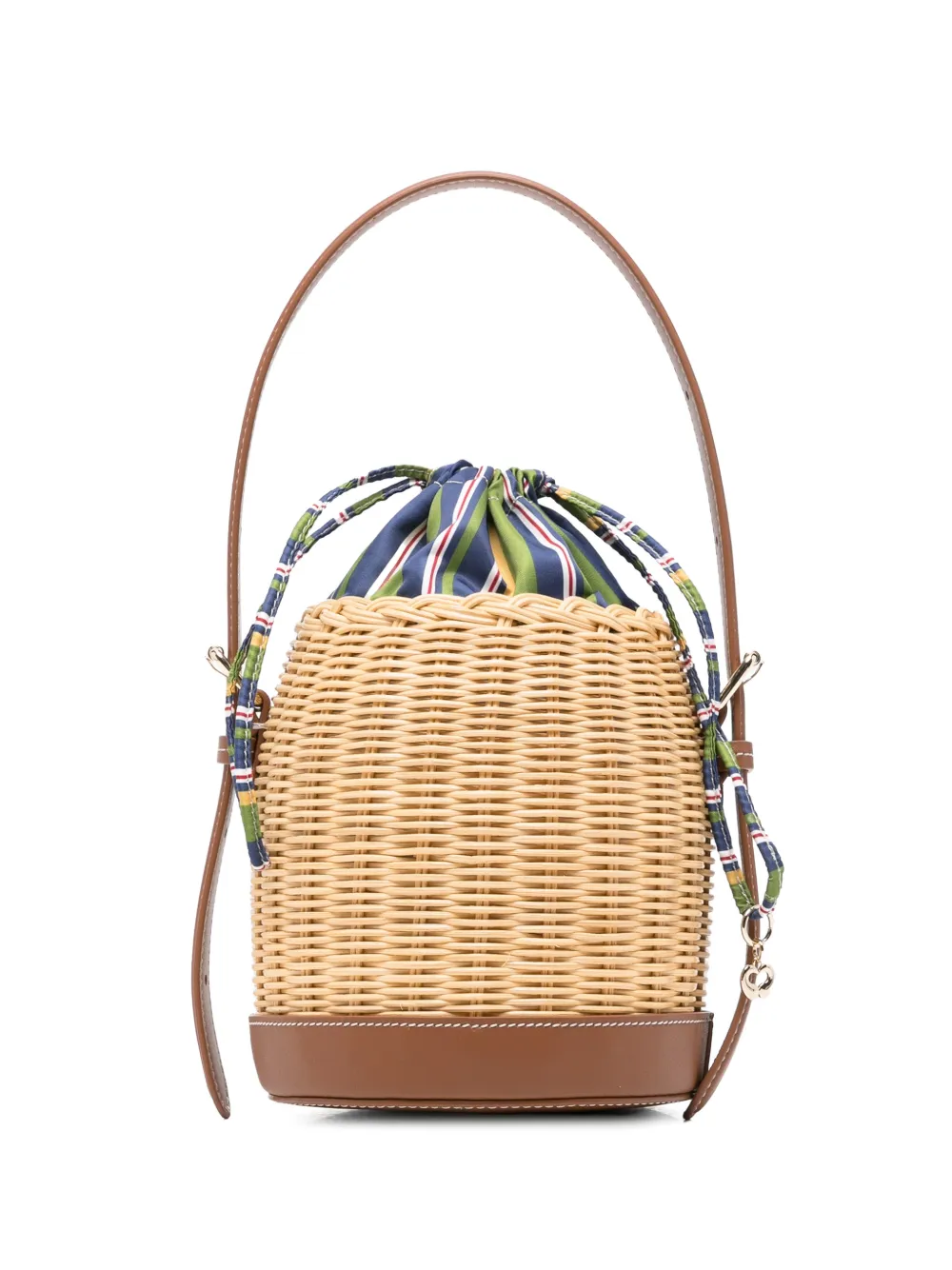 Maje X Blanca Borsa a secchiello con design a inserti - Toni neutri