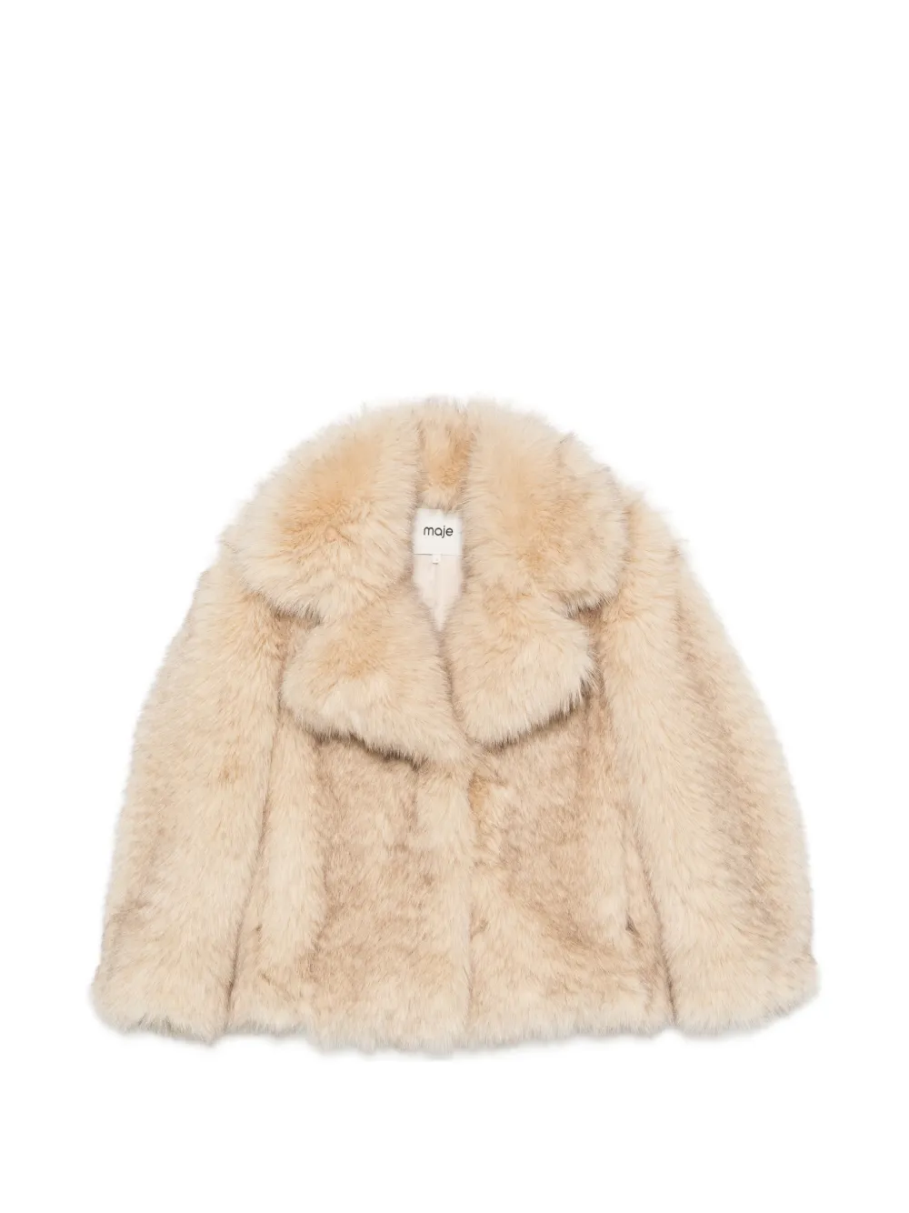 Maje Giacca oversize con collo a scialle - Toni neutri