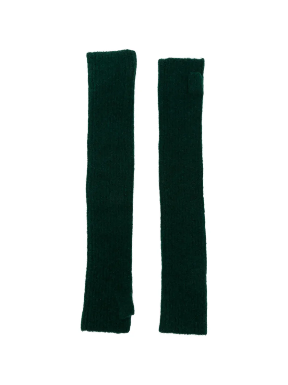 Maje Vingerloze handschoenen Groen