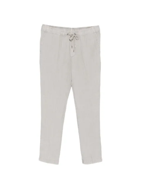 James Perse pantalones de lino con cordones