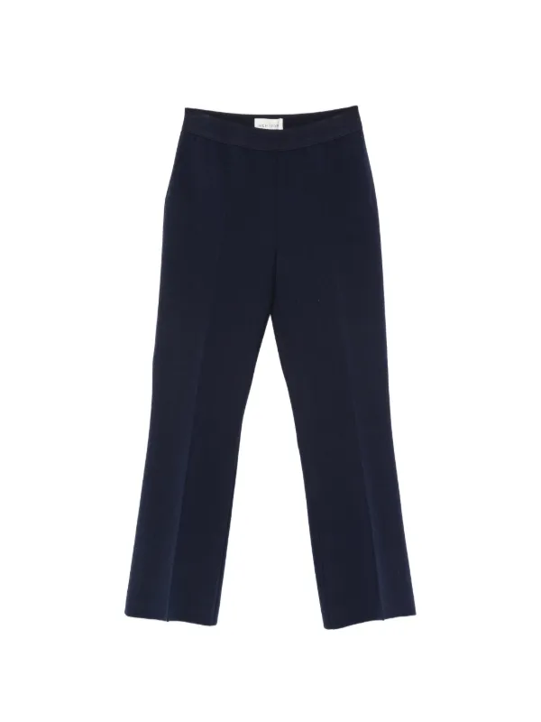High Sport Kick Tonal-stripe Trousers in Blue
