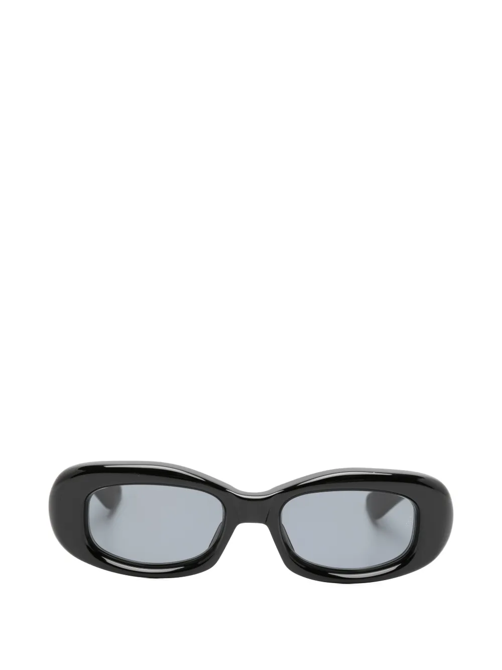 Jacques Marie Mage Ann oval-frame sunglasses - Nero